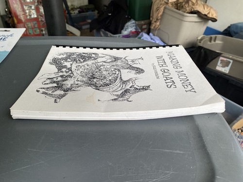 Making Money With Goats By Ellie Winslow PB Spiral Bound Farming Agriculture 4H - Picture 13 of 13