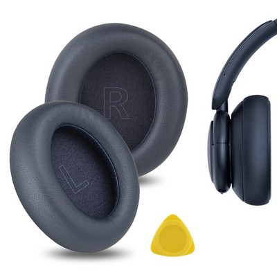 Geekria Protein Leather Ear Pads for Anker Soundcore Life Q30 Q35 Headphones