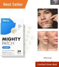 Ultra-Thin Invisible Acne Patches: Medical Grade Hydrocolloid for Daytime Use