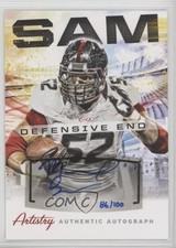 2014 SAGE Hit Artistry Auto 86/100 Michael Sam #AA-8 Auto 0af