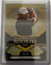 Upper Deck Jordan Smith Portfolio Golf Black Diamond Relic Rookie Gems /99
