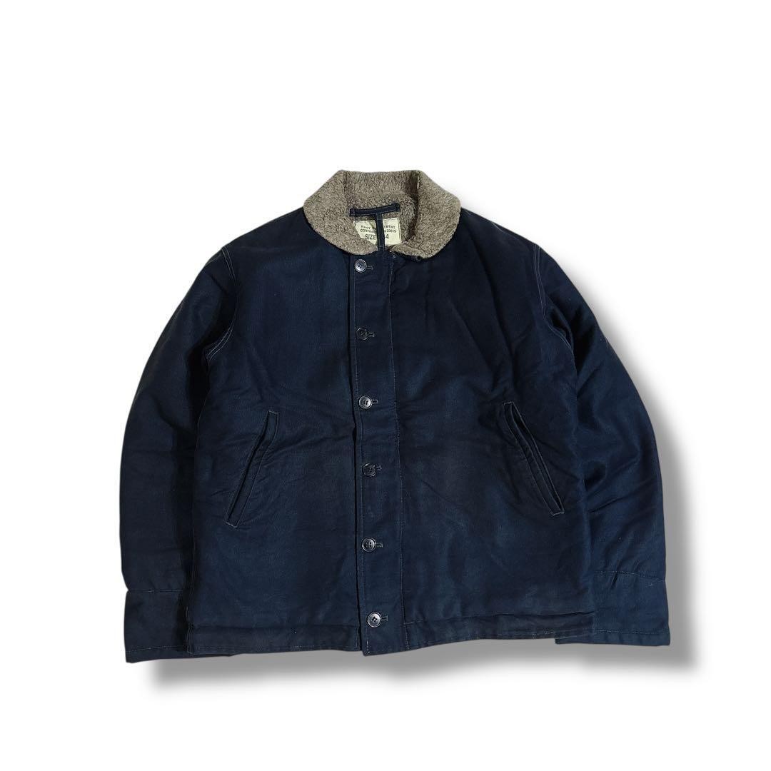 Buzz Rickson's Type N-1 Deck Jacket Navy size 44 - image 1
