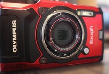 OLYMPUS Tough TG-5 Red Waterproof Digital Camera with Lens Hood Accessories