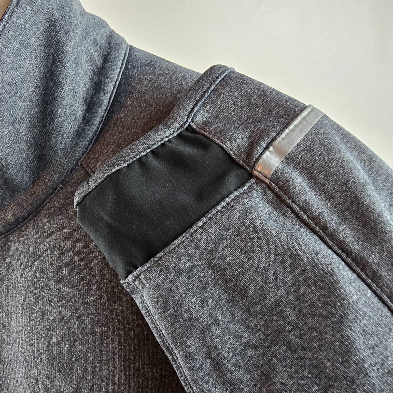 Zero Restriction Pullover Mens Large Gray Quarter… - image 5