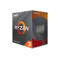 AMD Ryzen 3 4100 4 Core AM4 Processor, 8 Threads, 3.8GHz up to 4.0GHz Boost, 6MB