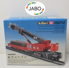 (RH/14) Kibri H0 16012 GOTTWALD Teleskopkran GS 100.06 T mit Schutzwagen NEU/OVP