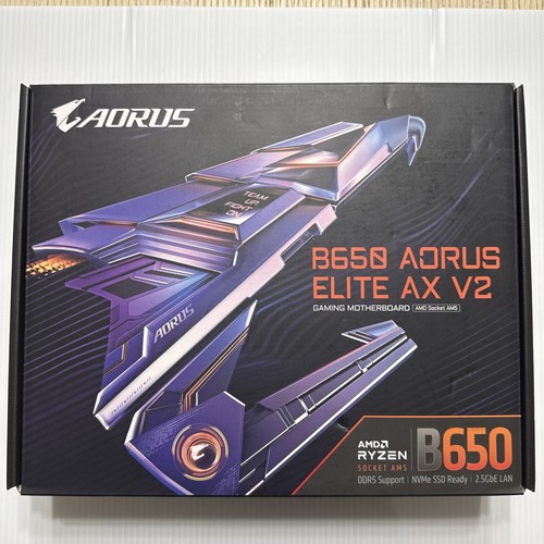 Gigabyte B650 Aorus Elite AX V2 Socket AM5 AMD Gaming Motherboard -FAST SHIPPING
