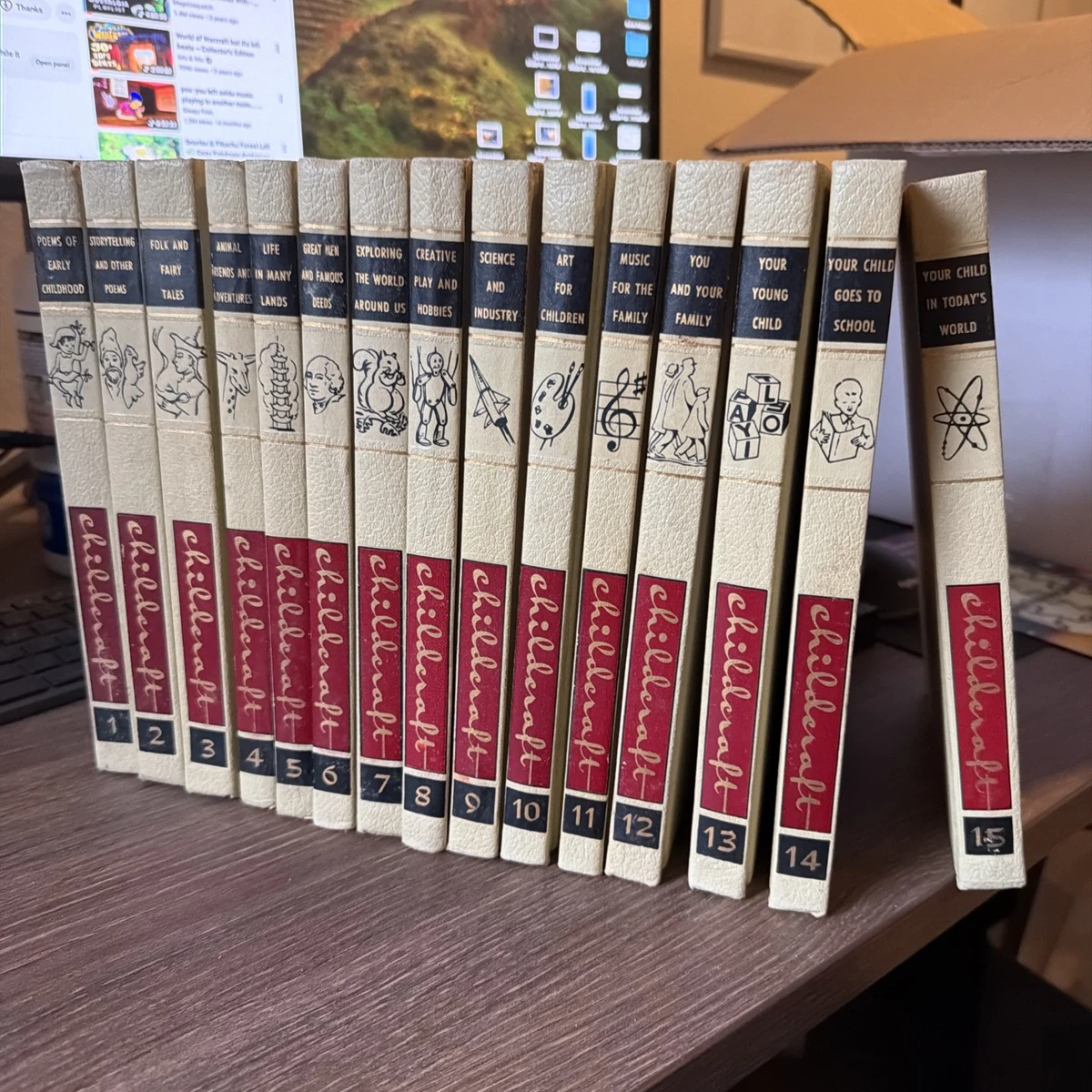 Childcraft Books 1961 In Antiquarian & Collectible Books for sale