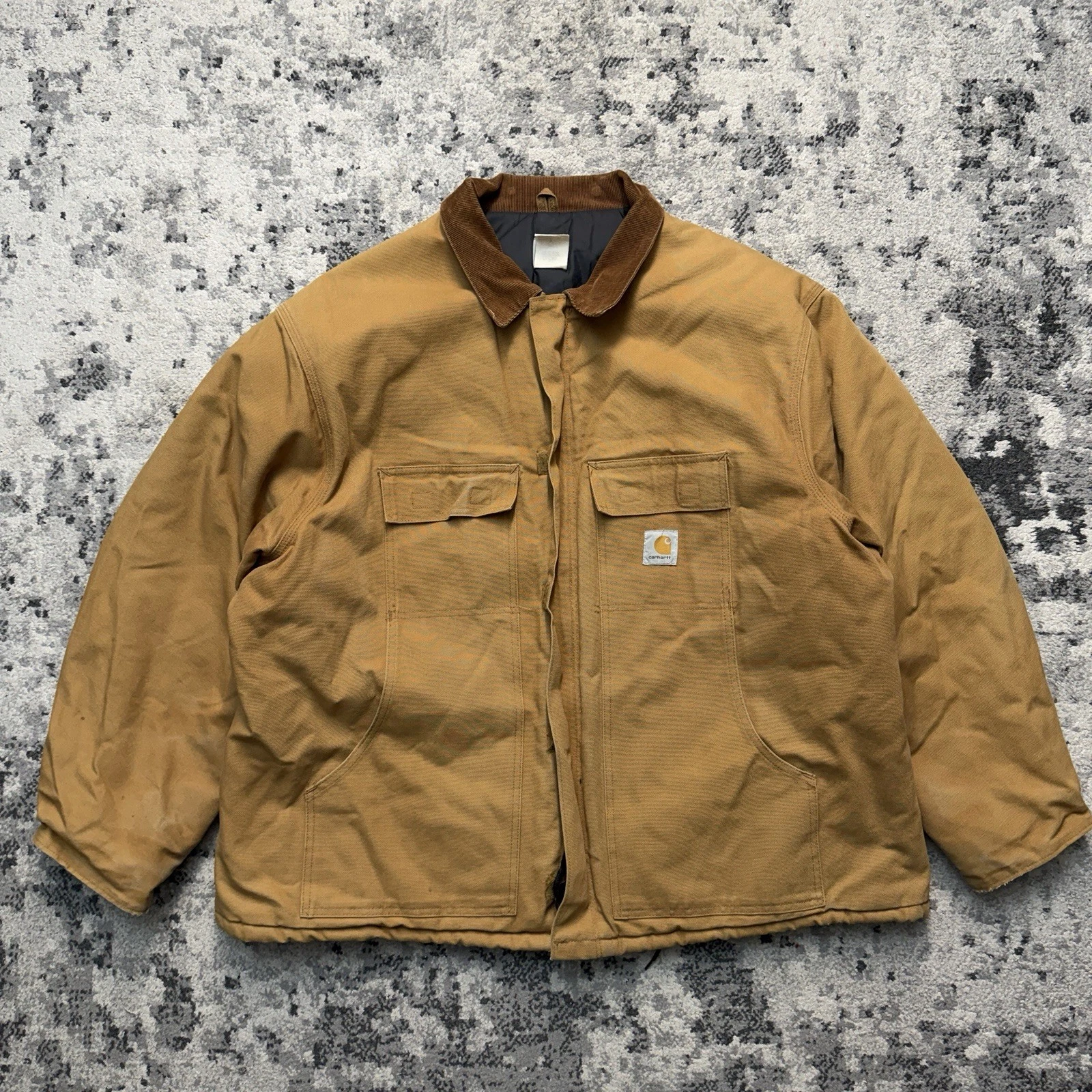 Carhartt Chore Duck Insulated Full Zip Jacket Men’s Size 5XL