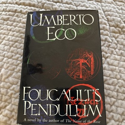 Foucault's Pendulum by Umberto Eco (1989, Hardcover)