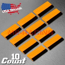 10x Mini Felt Edge Squeegee Scraper Vinyl Wrap Decal Application Car Tool