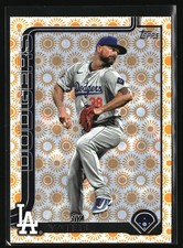 2025 Topps - Kirby Yates Holiday Sun #397 Los Angeles Dodgers