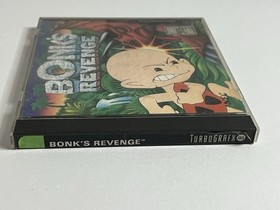 Bonk's Revenge (1991, Turbo Grafx 16) Complete in Case - Tested working
