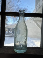 EDW BURNETTE SHERWOOD WIS SODA BOTTLE RARE WISCONSIN