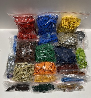 2,65 kg sortiertes Lego - verschiedene Formen Größen & Farben Steine / Fliesen etc Mix