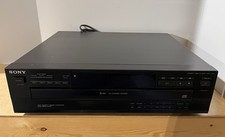 Sony 5 Disc CD Changer Model CDP-C365 Compact Disc Player Works No Remote