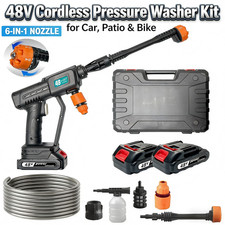 Cordless Portable 48V Car Pressure Washer, Handheld Jet Wash Power Cleaner