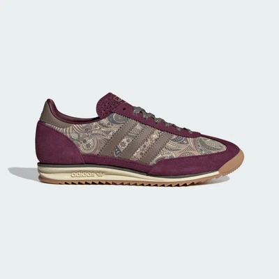 adidas Originals SL 72 OG Liberty London Marron Khaki Sneakers Basse - Photo 1/4