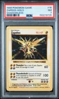 1999 POKEMON BASE SET SHADOWLESS #16 ZAPDOS-HOLO PSA 7