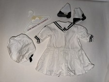 American Girl Doll Samantha Parkington Middy Sailor Outfit With Boots