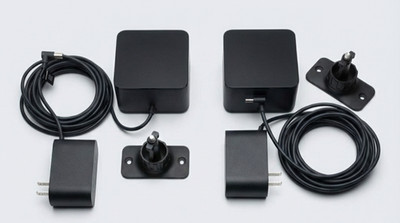 2 HTC Vive VR Base Stations 1.0 w/ Power Adapters 1 pair. Tested, used excellent