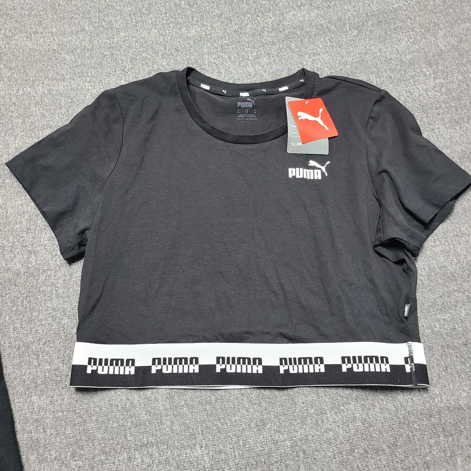 Puma Mujer Falda Traje XL Negro Cintura Elástica Elastizada Tenis Deportes Foto 3 de 4