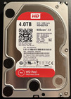 New ListingWestern Digital Red NAS Hard Drive 4TB WD40EFRX 5400 RPM 64MB Cache SATA III