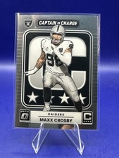 2025 Panini Donruss Optic - Captain in Charge Maxx Crosby #4 Las Vegas Raiders
