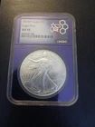 American Silver Eagle 2025-P Eagle Privy MS70 Purple Core NGC