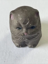 Cat Thimble Vintage Souvenir Collectible