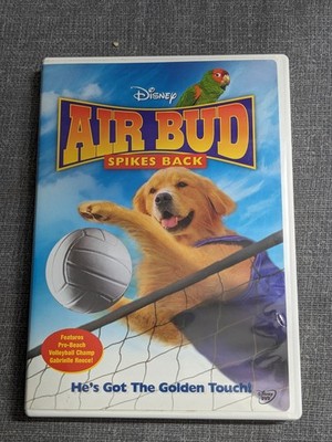Disney's Air Bud Spikes Back DVD Movie Golden Retriever Volleyball Adventure