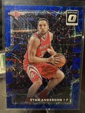 Ryan Anderson Blue Velocity Prizm 2017-18 Donruss Optic #55 Houston Rockets NBA
