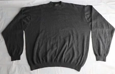 Vintage 1990s Christian Dumas Mens gray pullower Sweater size XL (100% cotton)