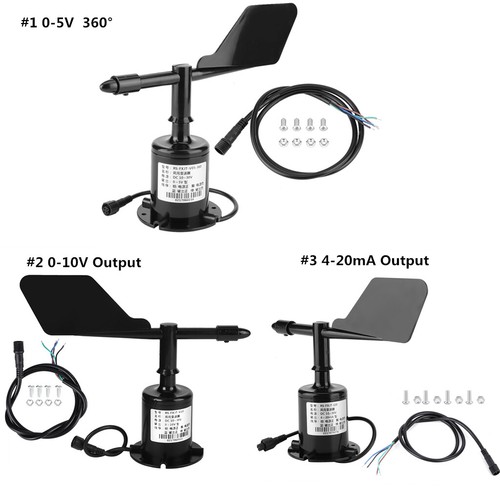 4-20mA/0-5V/0-10V Signal Output Transmitter Wind Speed Sensor Anemometer Measure