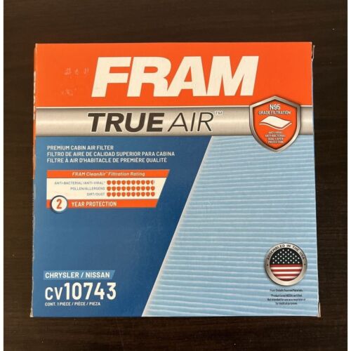NIP FRAM Cabin Air Filter CV1074 N95 Grade Filtration - Picture 1 of 3