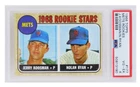 Nolan Ryan / Jerry Koosman 1968 Topps Baseball #177 RC Rookie Card - PSA 4 (G)