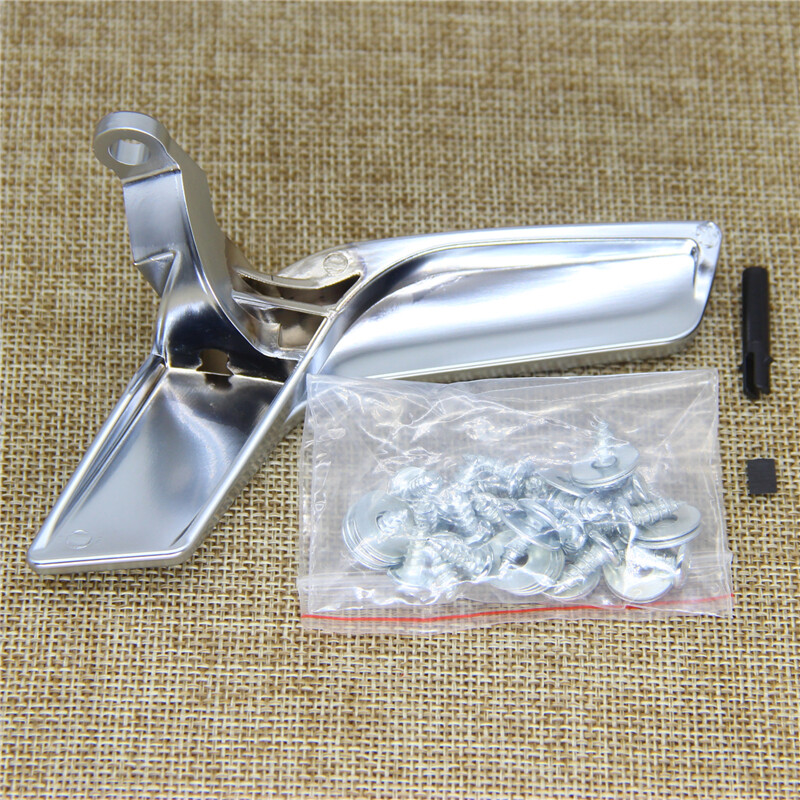 Left Driver Matte Silver Interior Door Handle Repair Kit fits Benz