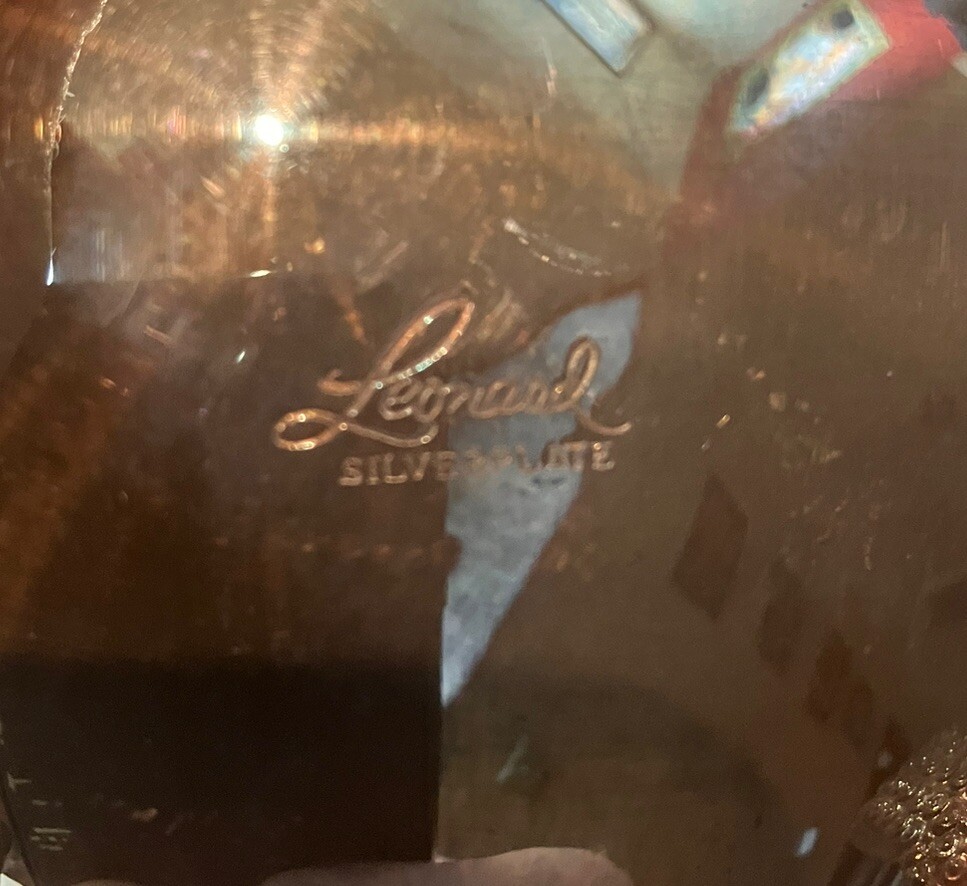 Vintage Leonard Silver Plated Teapot