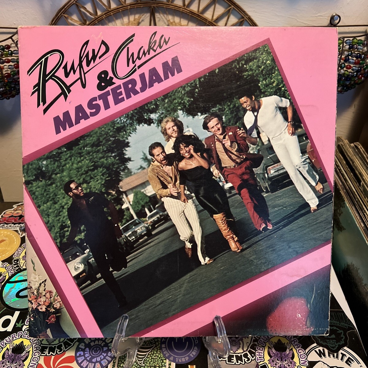 ルーファス　ｆｅａｔ．チャカ・カーン[マスタージャム] Rufus & Chaka Khan Masterjam 1979 LP Gatefold Vinyl Record MCA