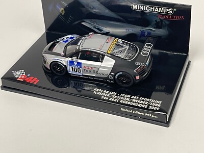 1/43 Minichamps Audi R8 LMS car #100 24 Hours ADAC Nurburgring