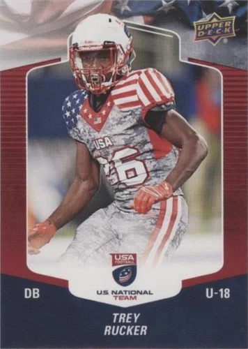 2018 Upper Deck USA Football Trey Rucker #22