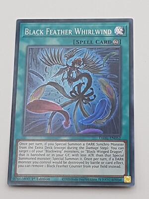Yu-Gi-Oh! Einzelkarte Black Feather Whirlwind NM