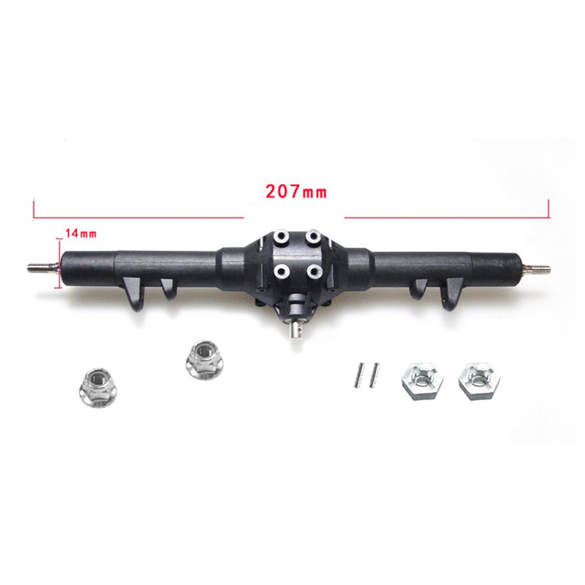 Dilwe RC Gearbox, Hinterachse Gearbox Parts Upgrade Zubehör für FY01 02