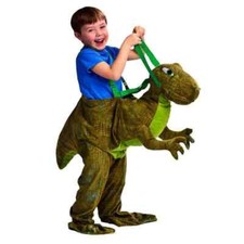 Dinosaur Ride On Fancy Dress Up Kids Dinosaur Dressing Up Costume 3 - 7 Year's