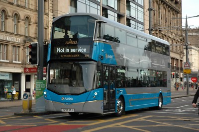 LOTHIAN AIRLINK Bus No.508 OCT 2017 6x4 Quality Bus Photo VIEW 55