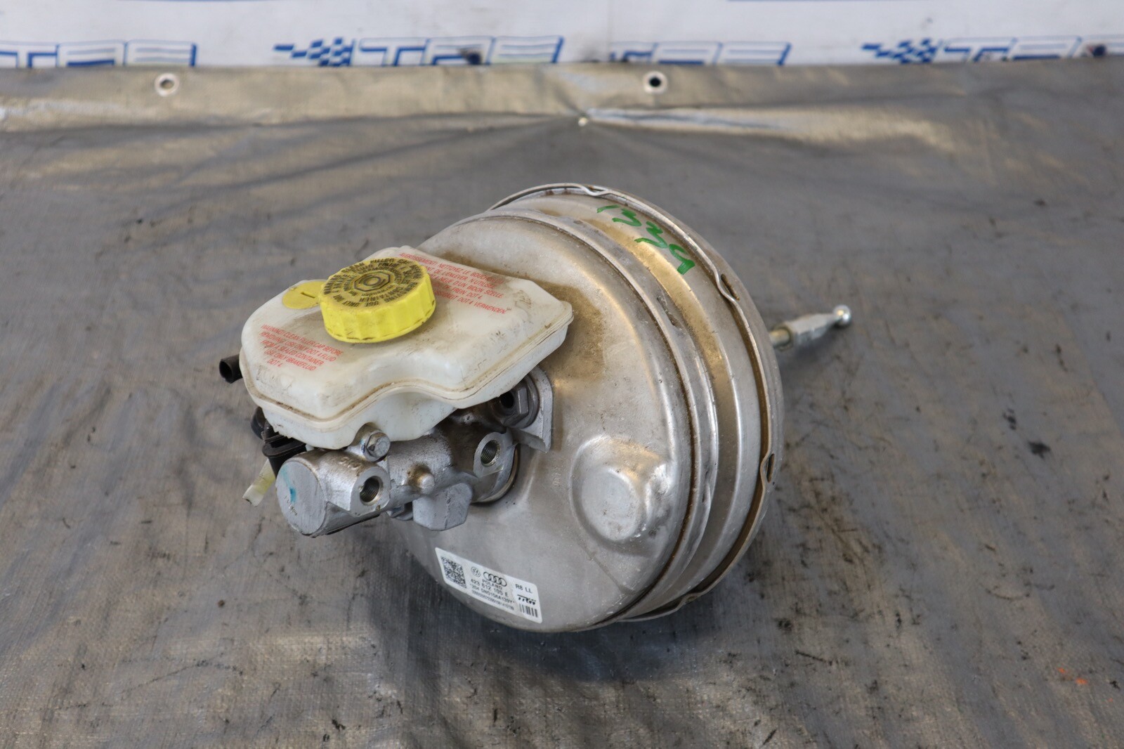 2014 AUDI R8 V8 QUATTRO AWD 4.2L OEM BRAKE BOOSTER MASTER CYLINDER #1339