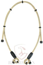 Horse Bosal Hanger,Hand Braided Bosal Hanger, Bosal Hanger Natural & Dark Cherry