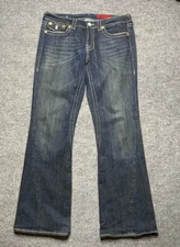 Vigoss Girl Junior Jeans Bootcut Stretch Cotton Embroidered Pocket Denim Blue 11