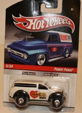 HOT WHEELS DELIVERY POWER PANEL, WHITE, HOOKER HEADERS, REAL RIDERS, NIB