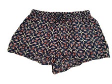 American Eagle Outfitters AEO Shorts Womens Small Petite Navy Designed Sho892Ee